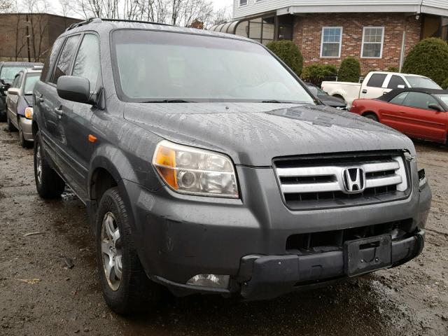 5FNYF18368B046399 - 2008 HONDA PILOT SE GRAY photo 1