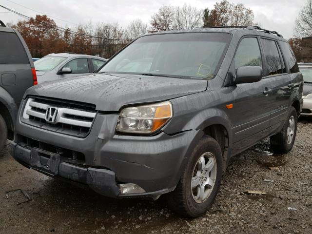 5FNYF18368B046399 - 2008 HONDA PILOT SE GRAY photo 2