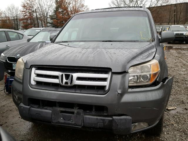 5FNYF18368B046399 - 2008 HONDA PILOT SE GRAY photo 9