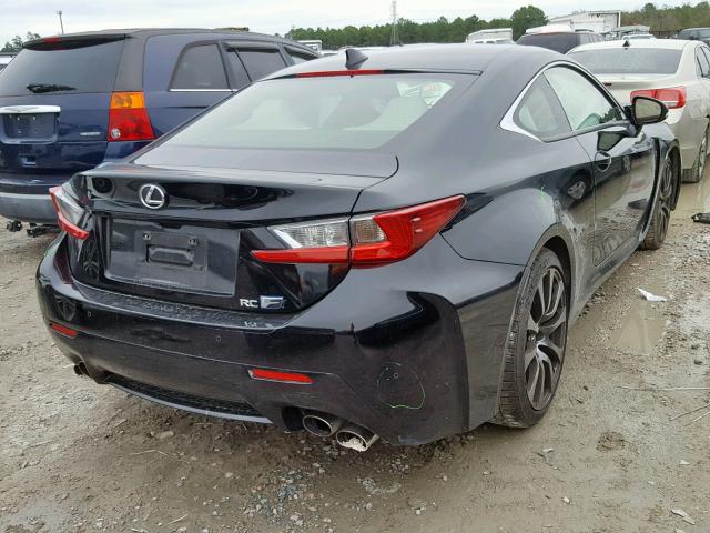 JTHHP5BC3F5001480 - 2015 LEXUS RC-F BLACK photo 4