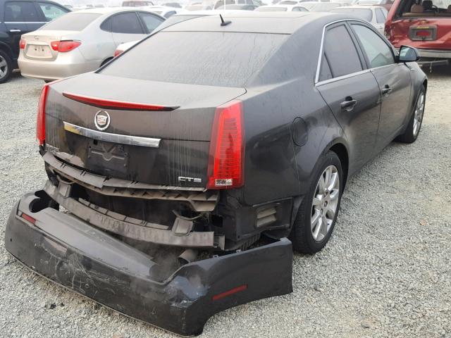 1G6DV57V180210252 - 2008 CADILLAC CTS HI FEA BLACK photo 4