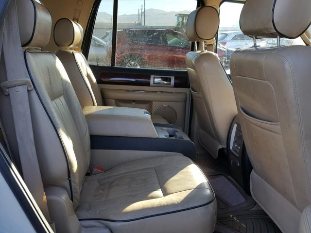 5LMFU28546LJ13492 - 2006 LINCOLN NAVIGATOR WHITE photo 6