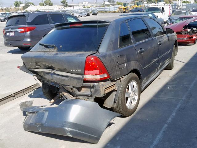 1G1ZT62895F296301 - 2005 CHEVROLET MALIBU MAX 灰色 照片 4