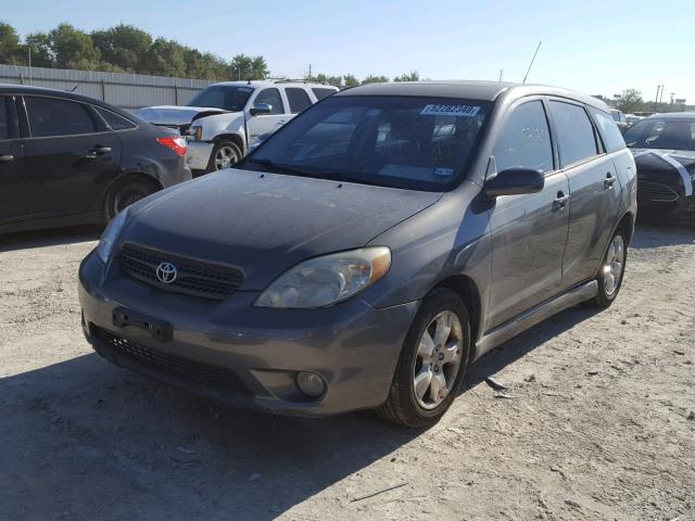 2T1KR30E77C625412 - 2007 TOYOTA COROLLA MA GRAY photo 2