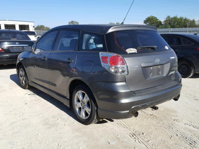 2T1KR30E77C625412 - 2007 TOYOTA COROLLA MA GRAY photo 3