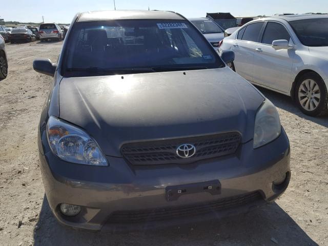 2T1KR30E77C625412 - 2007 TOYOTA COROLLA MA GRAY photo 9