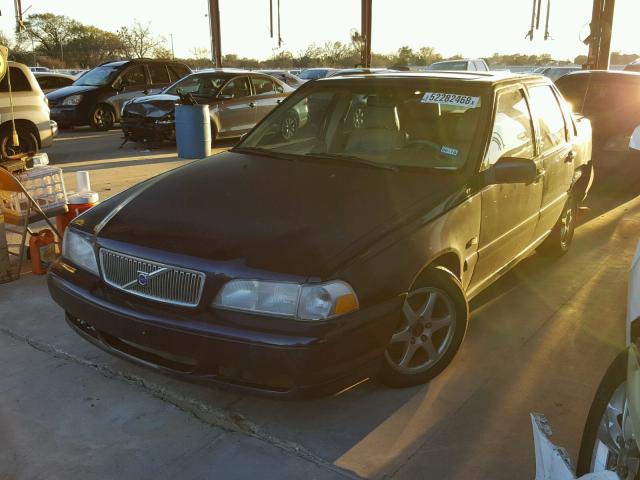 YV1LS56D5Y2636857 - 2000 VOLVO S70 GLT BLACK photo 2