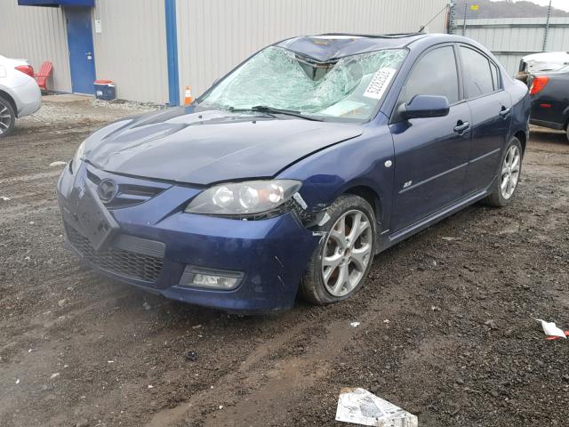 JM1BK323191193178 - 2009 MAZDA 3 S BLUE photo 2