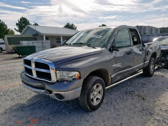 1D7HU18D05S162684 - 2005 DODGE RAM 1500 S GRAY photo 2