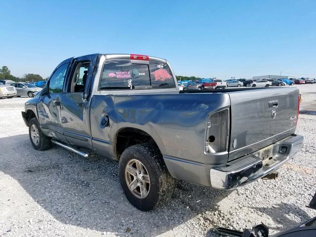 1D7HU18D05S162684 - 2005 DODGE RAM 1500 S GRAY photo 3