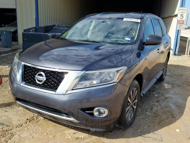 5N1AR2MN2EC642278 - 2014 NISSAN PATHFINDER SILVER photo 2