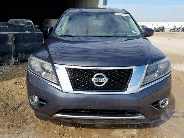 5N1AR2MN2EC642278 - 2014 NISSAN PATHFINDER SILVER photo 9