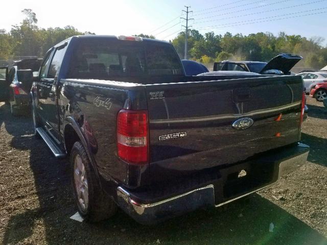 1FTPW14V07FB45698 - 2007 FORD F150 SUPER BLACK photo 3