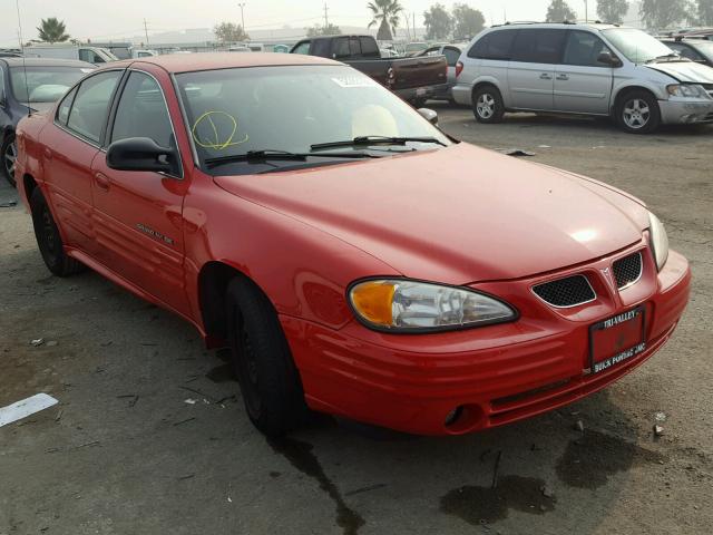 1G2NF52T4YM858041 - 2000 PONTIAC GRAND AM S RED photo 1