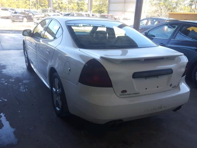 2G2WR524041372529 - 2004 PONTIAC GRAND PRIX თეთრი ფოტო 3