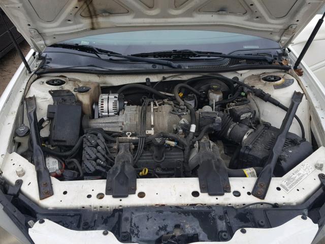 2G2WR524041372529 - 2004 PONTIAC GRAND PRIX თეთრი ფოტო 7