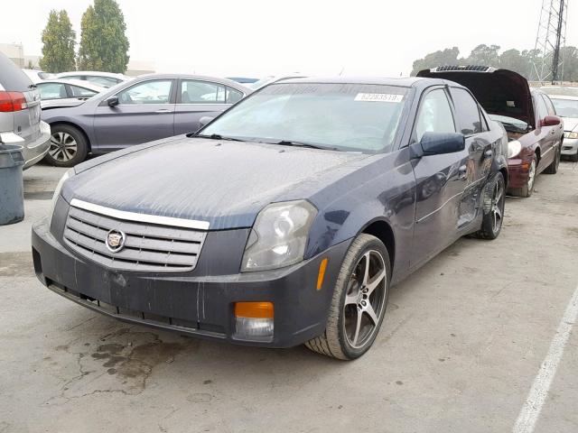 1G6DP567050130255 - 2005 CADILLAC CTS HI FEA BLUE photo 2