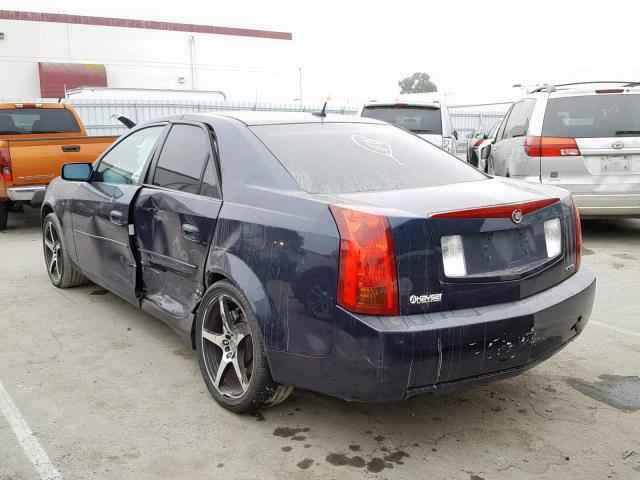 1G6DP567050130255 - 2005 CADILLAC CTS HI FEA BLUE photo 3