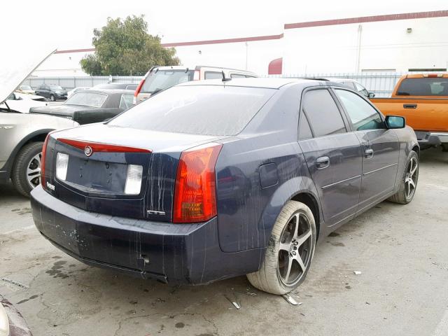 1G6DP567050130255 - 2005 CADILLAC CTS HI FEA BLUE photo 4