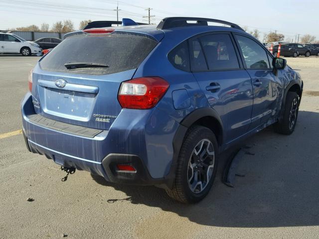 JF2GPADC1HH277856 - 2017 SUBARU CROSSTREK BLUE photo 4