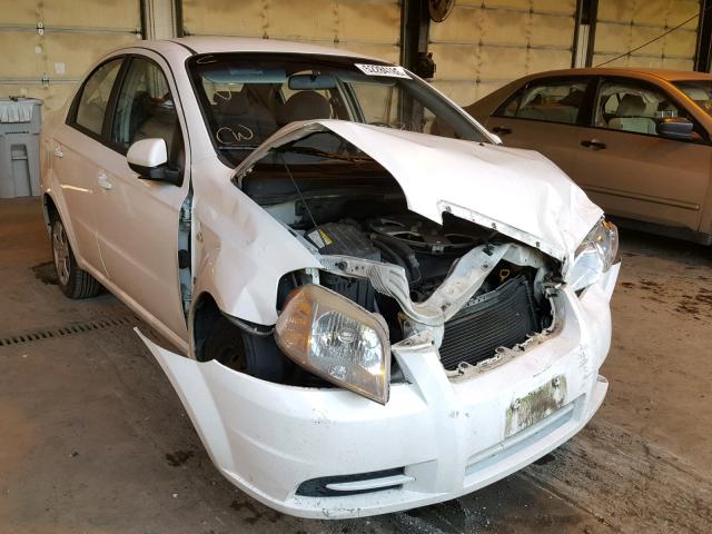 KL1TD56677B064066 - 2007 CHEVROLET AVEO BASE Ақ фото 1