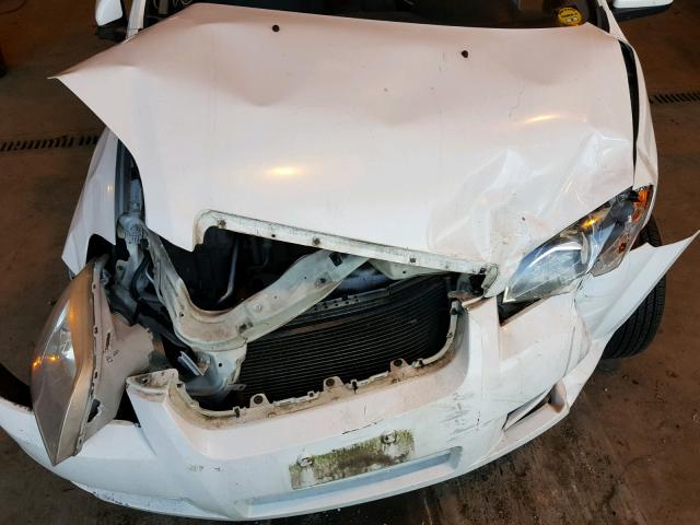 KL1TD56677B064066 - 2007 CHEVROLET AVEO BASE Ақ фото 7