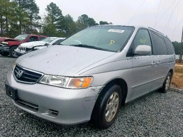 5FNRL18623B137623 - 2003 HONDA ODYSSEY EX SILVER photo 2