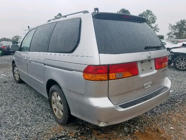 5FNRL18623B137623 - 2003 HONDA ODYSSEY EX SILVER photo 3