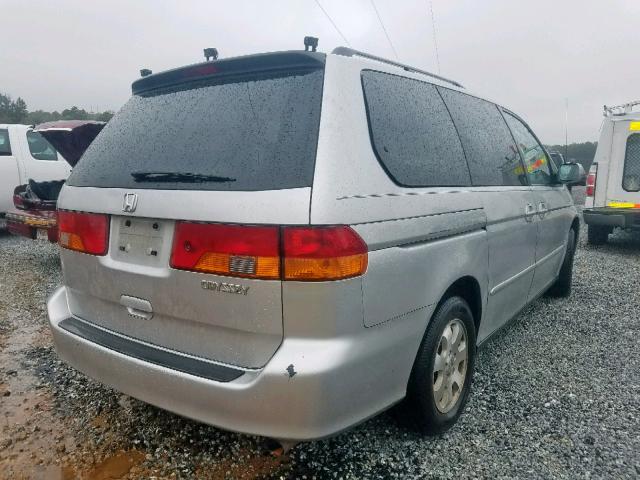 5FNRL18623B137623 - 2003 HONDA ODYSSEY EX SILVER photo 4