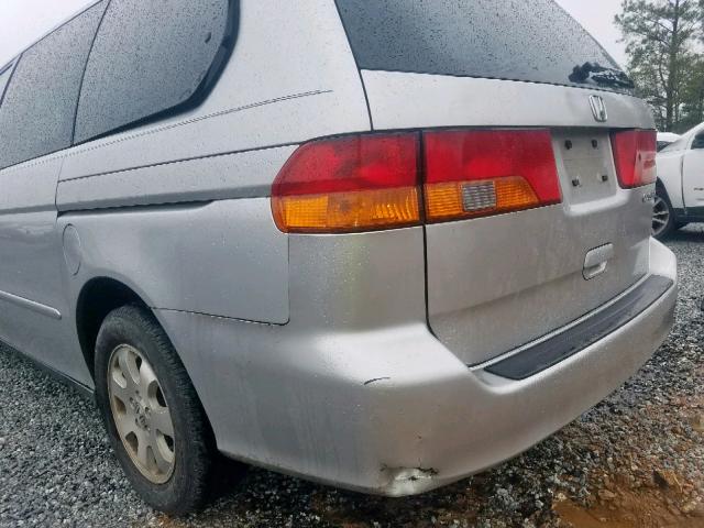 5FNRL18623B137623 - 2003 HONDA ODYSSEY EX SILVER photo 9