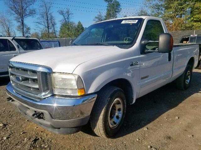 1FTNF20P83EC51580 - 2003 FORD F250 SUPER WHITE photo 2