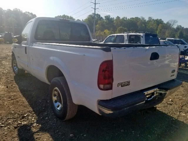 1FTNF20P83EC51580 - 2003 FORD F250 SUPER WHITE photo 3