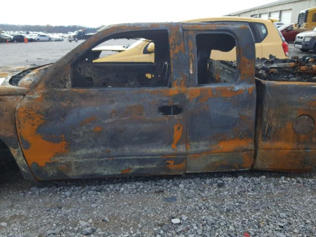 1B7GL23X5VS226153 - 1997 DODGE DAKOTA BURN photo 9