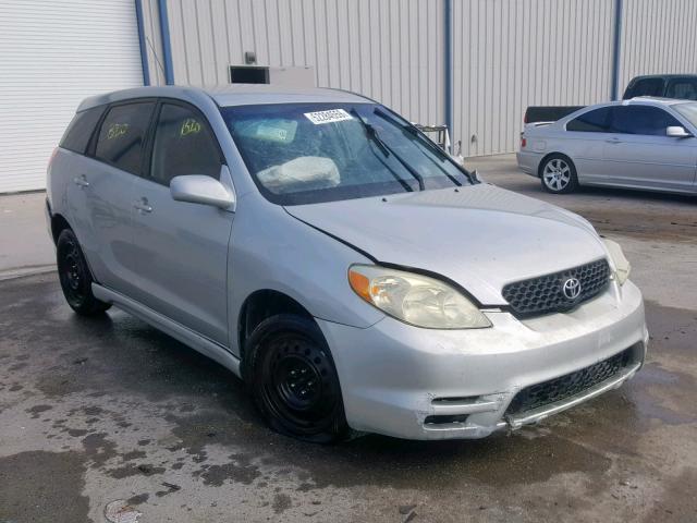 2T1KR32E23C043659 - 2003 TOYOTA MATRIX XR SILVER photo 1