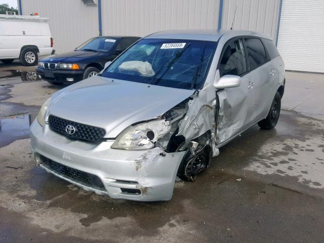 2T1KR32E23C043659 - 2003 TOYOTA MATRIX XR SILVER photo 2