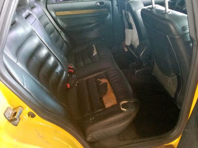 WAUDD68D2YA109854 - 2000 AUDI S4 2.7 QUA YELLOW photo 6