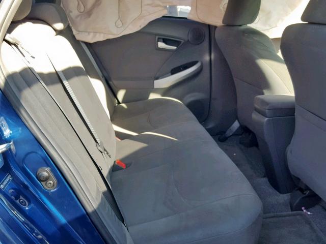 JTDKN3DU4A0240792 - 2010 TOYOTA PRIUS 蓝色 照片 6