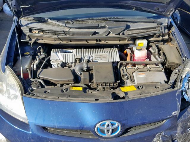 JTDKN3DU4A0240792 - 2010 TOYOTA PRIUS 蓝色 照片 7