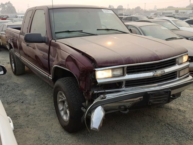 2GCEK19RXV1183300 - 1997 CHEVROLET GMT-400 K1 BURGUNDY photo 1