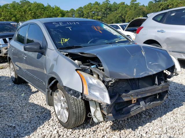 3N1AB6AP1CL719250 - 2012 NISSAN SENTRA 2.0 GRAY photo 1