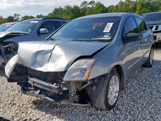 3N1AB6AP1CL719250 - 2012 NISSAN SENTRA 2.0 GRAY photo 2