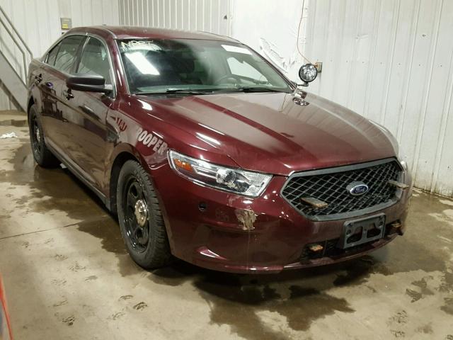 1FAHP2MK7EG172147 - 2014 FORD TAURUS POL BURGUNDY photo 1