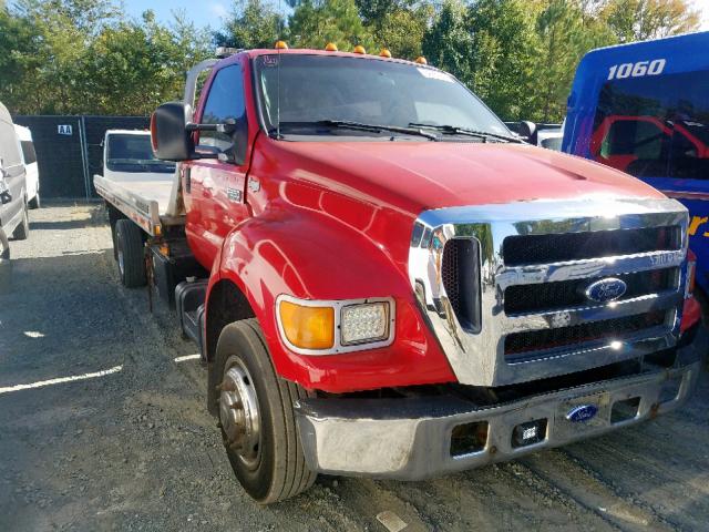 3FDNF65Y2YMA65801 - 2000 FORD F650 SUPER RED photo 1