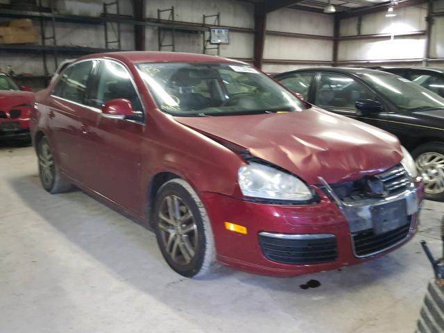 3VWRF71K86M682238 - 2006 VOLKSWAGEN JETTA 2.5 RED photo 1