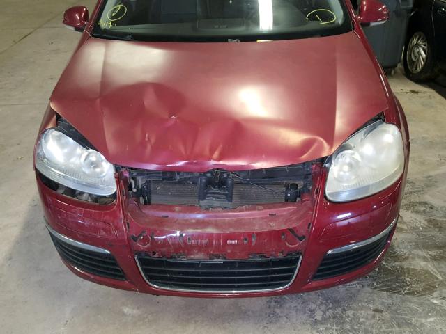 3VWRF71K86M682238 - 2006 VOLKSWAGEN JETTA 2.5 RED photo 7