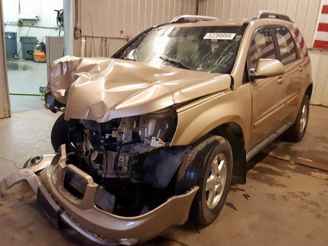 2CKDL73F366050241 - 2006 PONTIAC TORRENT GOLD photo 2