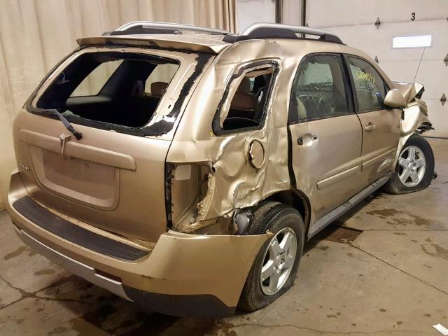 2CKDL73F366050241 - 2006 PONTIAC TORRENT GOLD photo 4