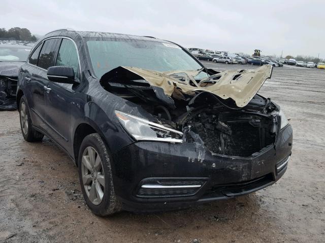 5FRYD4H85FB009875 - 2015 ACURA MDX ADVANC BLACK photo 1