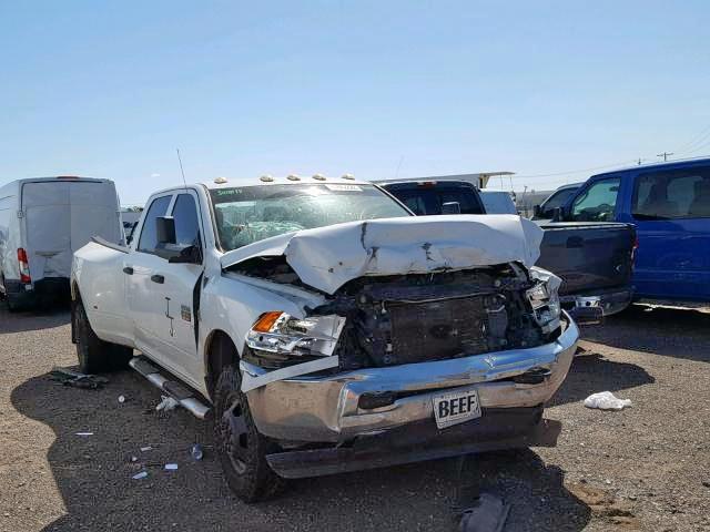 3C63DRGL5CG342184 - 2012 DODGE RAM 3500 S WHITE photo 1