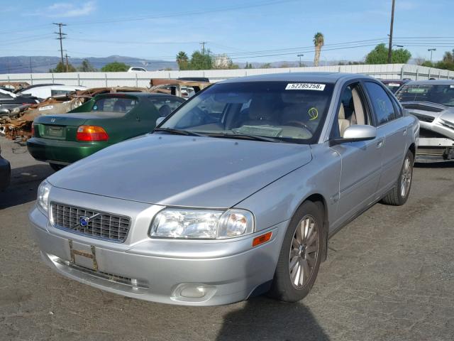 YV1TS592X61446419 - 2006 VOLVO S80 2.5T SILVER photo 2